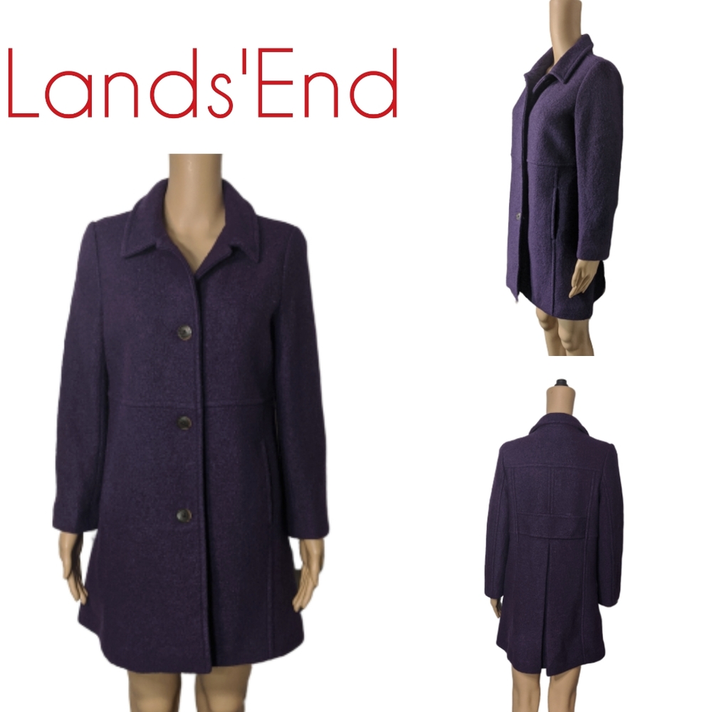 Lands' End Peacoat